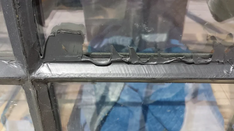 Steel Window & Door — Fabrication & Restoration — before restoration by Olek Inc.