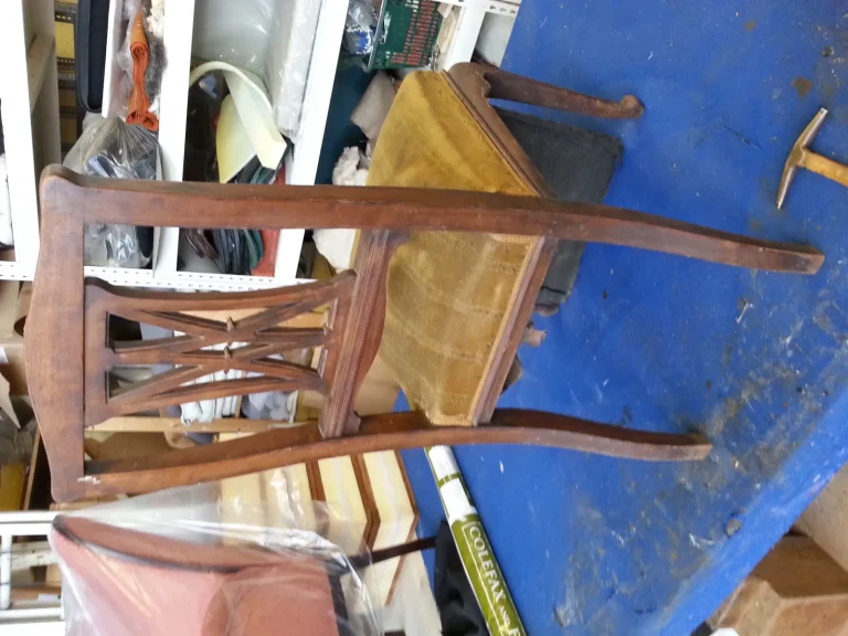 Mahogany Chair restoration by Olek Inc.