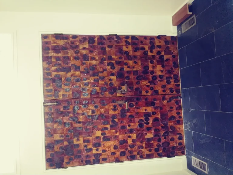 Mid-Century Modern Entry Door restoration by Olek Inc.