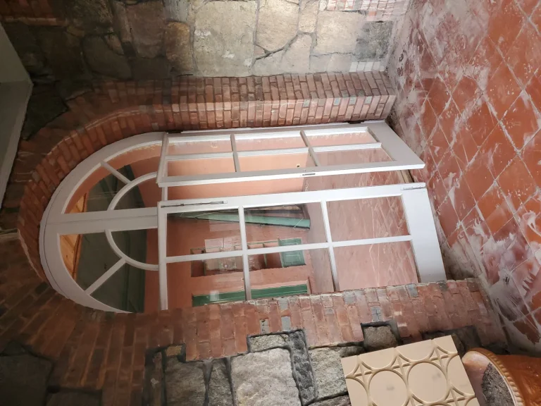 Iron Canopy Window & Door restoration by Olek Inc.