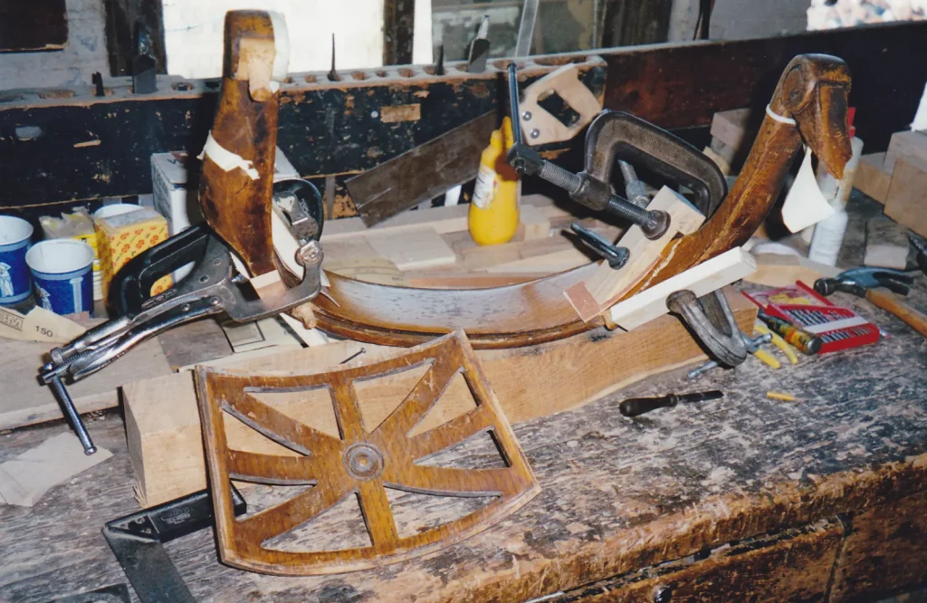Essex County Courthouse Bench & Courtroom Restoration — Before