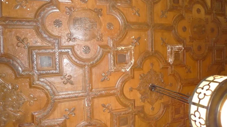 NY Athletic Club — Ornamental Plaster & Decorative Paint Conservation — before restoration by Olek Inc.