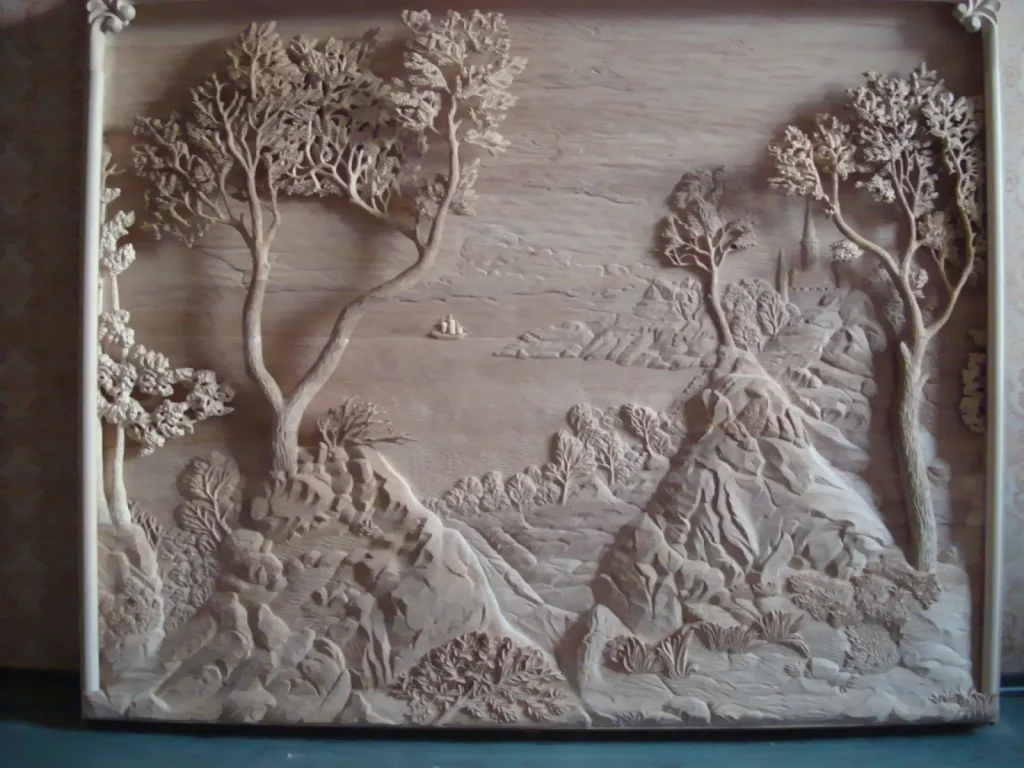 Custom Carving & Sculpture Fabrication — After
