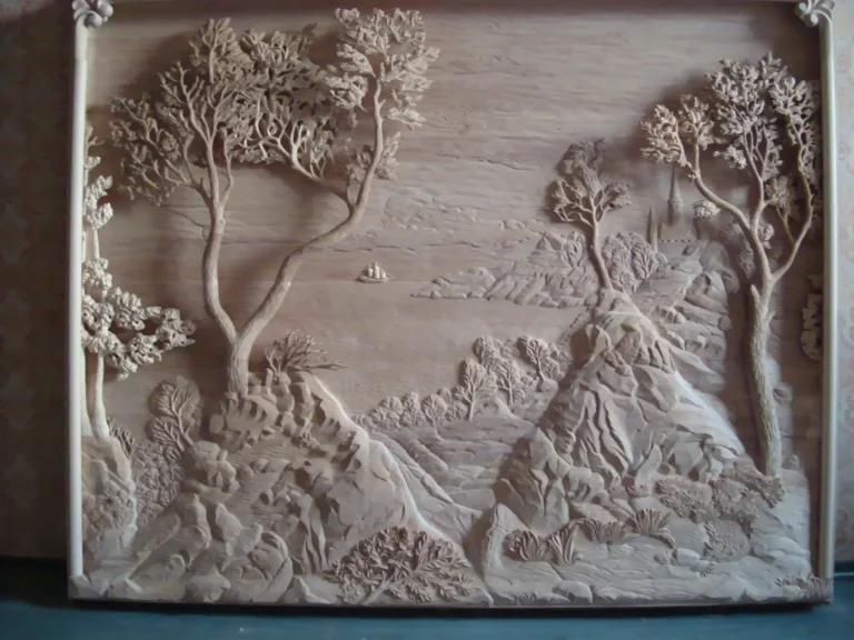 Custom Carving & Sculpture Fabrication — after restoration by Olek Inc.