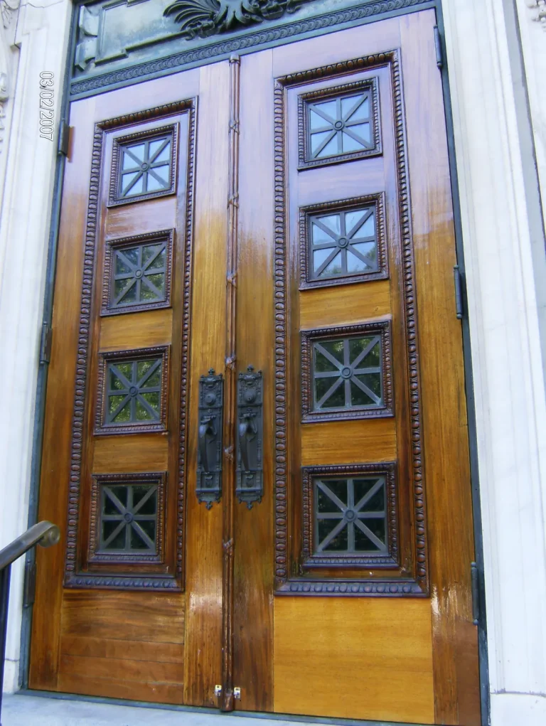 First Church of Christ Scientist Door restoration by Olek Inc.
