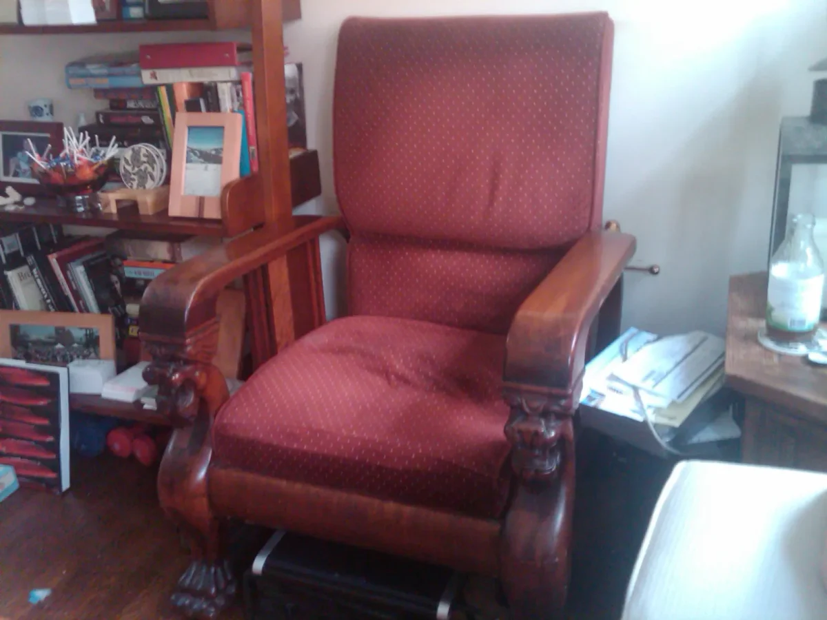 Morris Chair — Re-upholstery & Refinishing
