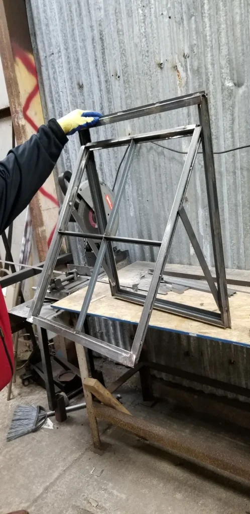 McLean VA — Custom Architectural Steel Windows — Before