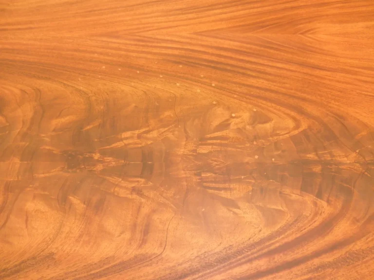 Piano Finish Dining Table — Chandelier Damage Repair