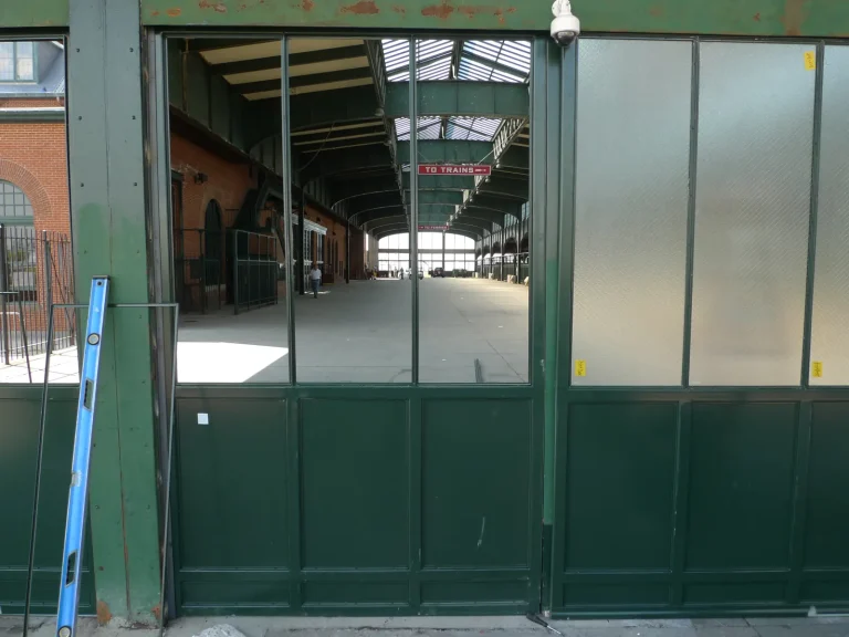 Jersey City CNJ Railroad Train Station — Steel Doors & Windows