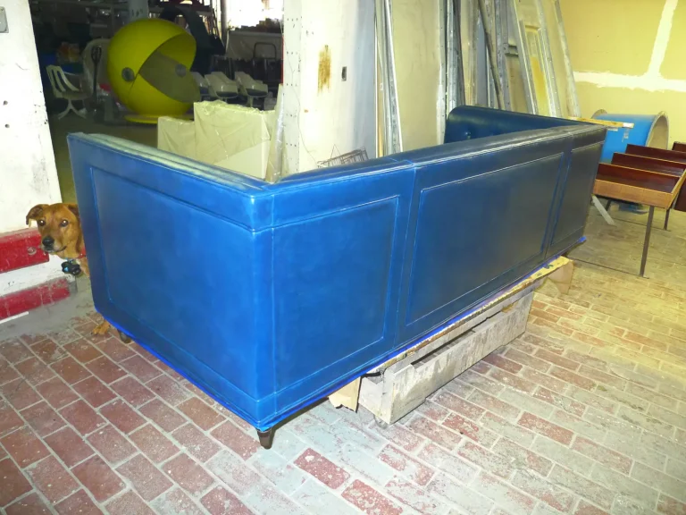 Leather Sofa restoration by Olek Inc.