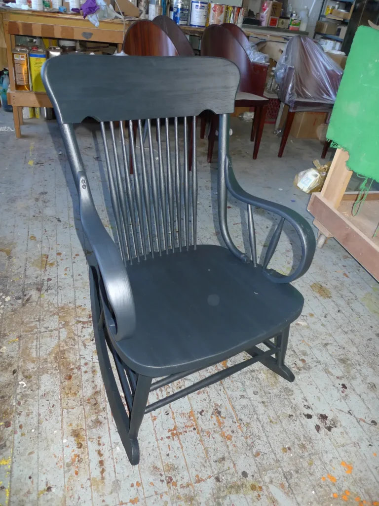 Bentwood Rocking Chair restoration by Olek Inc.