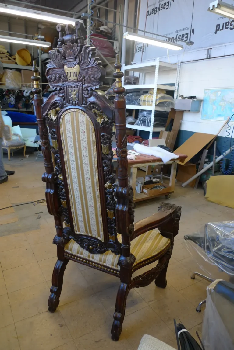 Baroque Chair restoration by Olek Inc.