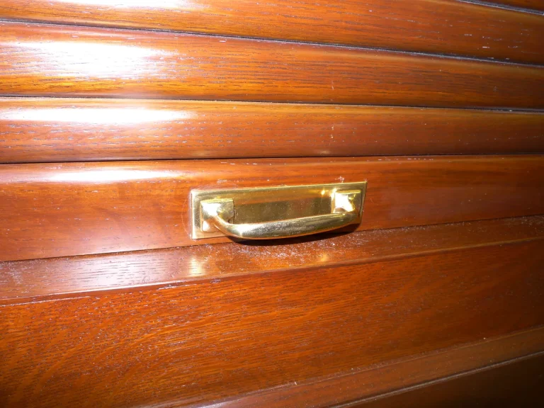 Lobby Woodwork restoration by Olek Inc.