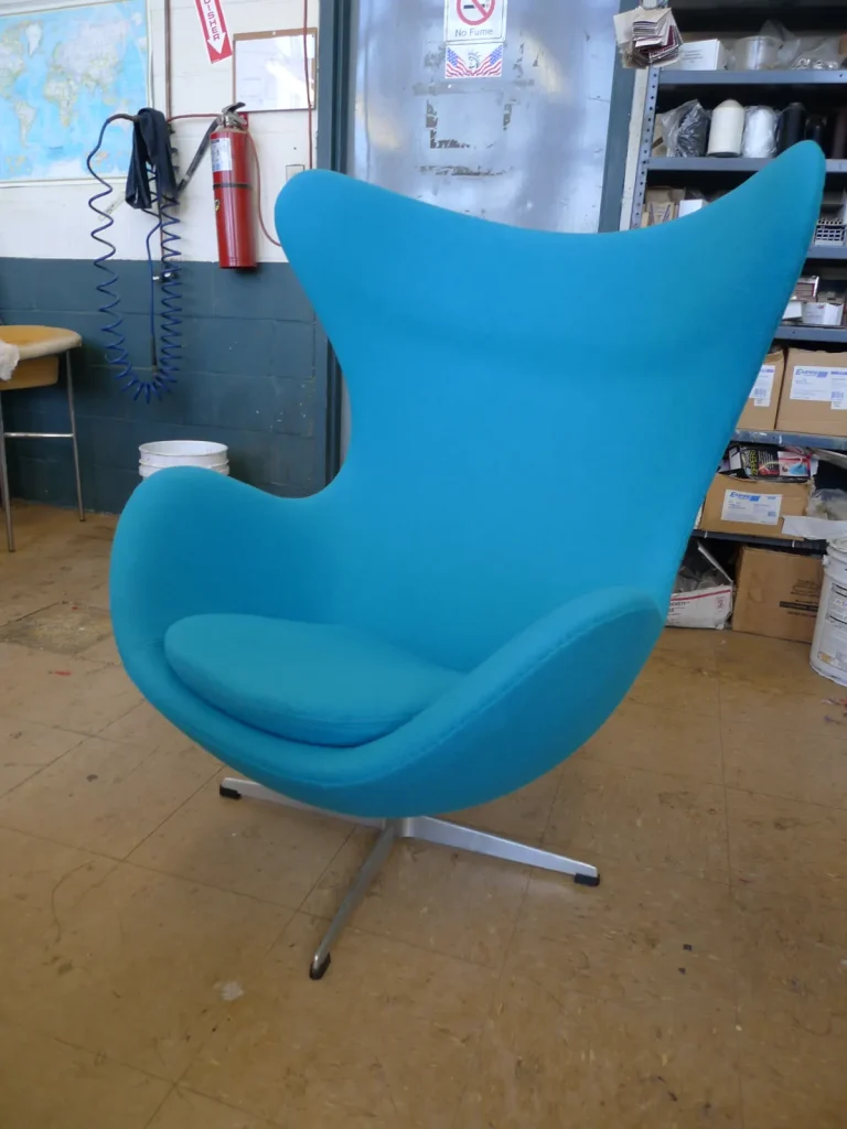 Eero Saarinen Egg Chair restoration by Olek Inc.