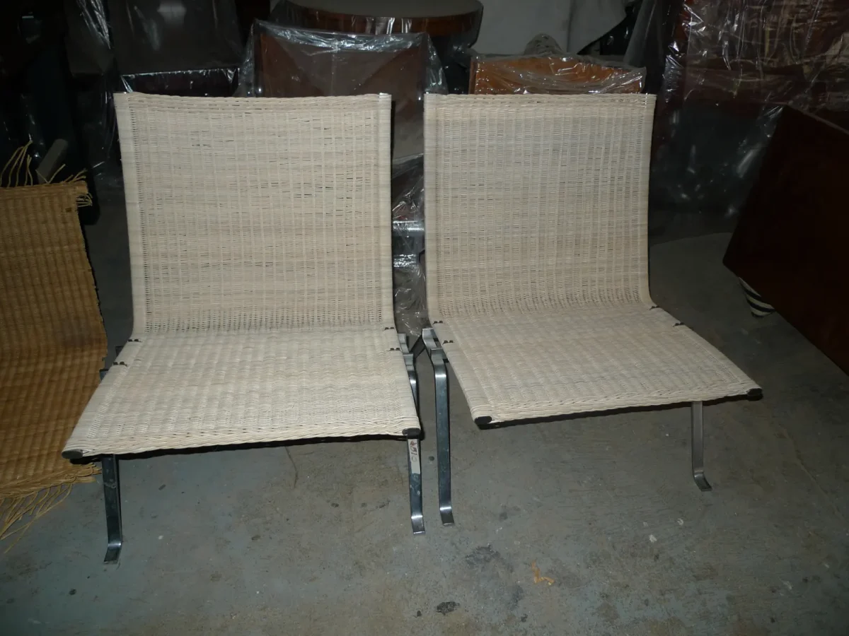 Poul Kjaerholm PK-22 — Wicker Re-weaving