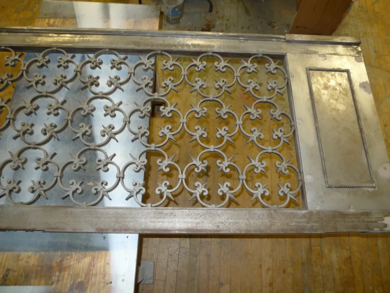 26 East 10th Street NYC — Wrought Iron Door Restoration