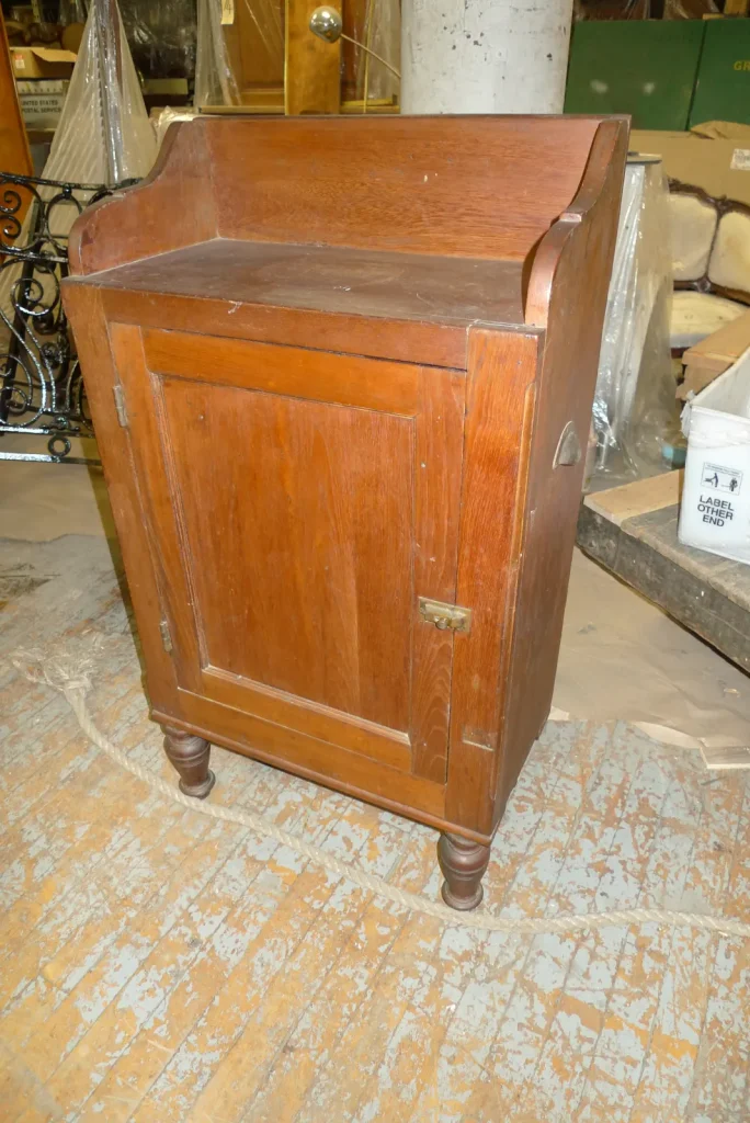 Sheraton Period Dry Sink — Refinishing — Before