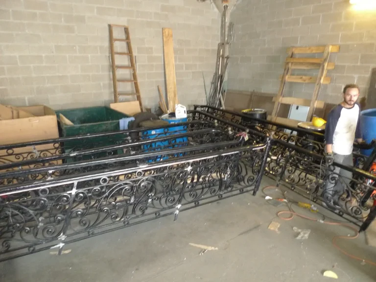Cornelius Vanderbilt Mansion — Wrought Iron Railings Restoration