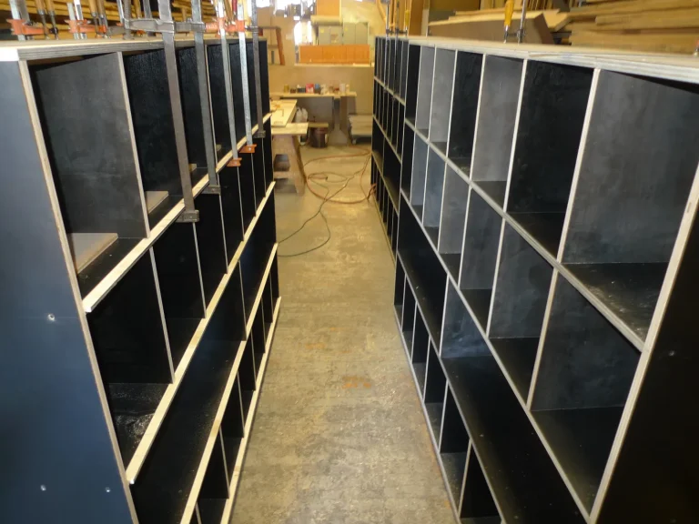 Yale Beinecke Rare Book Library — Bronze & Teak Casework