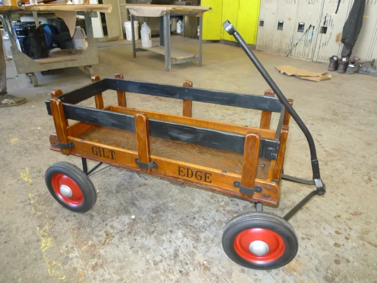 Heirloom Wagon restoration by Olek Inc.
