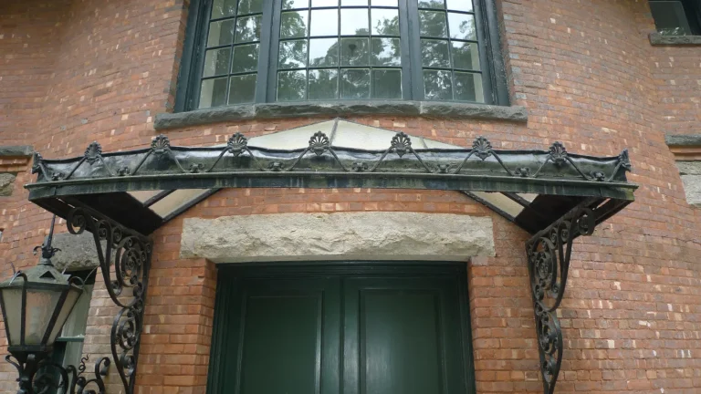 Iron Canopy Window & Door restoration by Olek Inc.