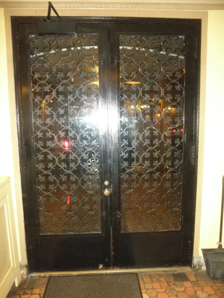 26 East 10th Street NYC — Wrought Iron Door Restoration