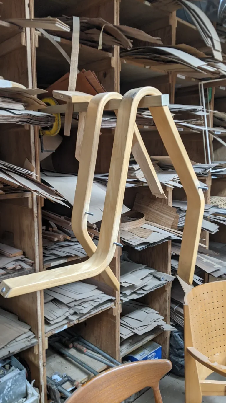 Mathsson Bent Plywood Chair — Leg Replication
