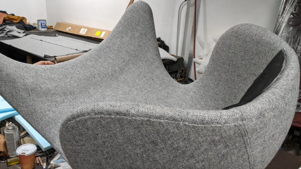 Eero Aarnio Egg Chair — Reupholstery — After