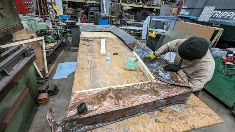 Iron Canopy Window & Door restoration by Olek Inc.