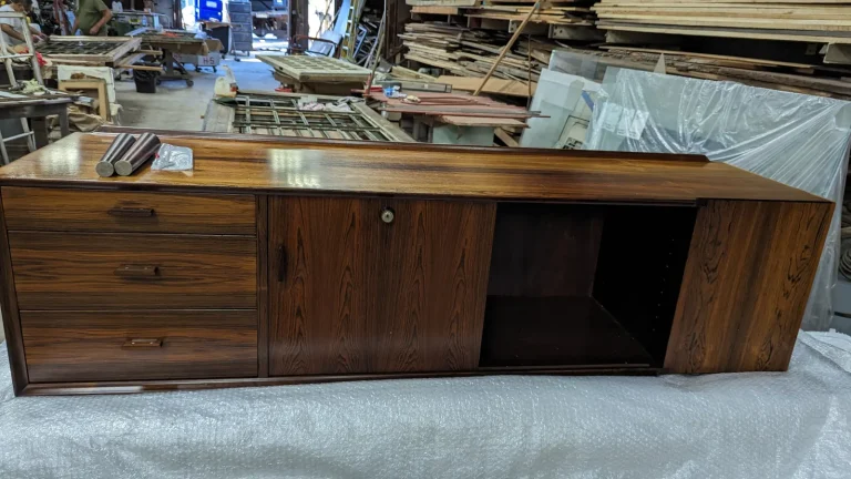 Arne Vodder Rosewood Desk #209 — Expert Refinishing