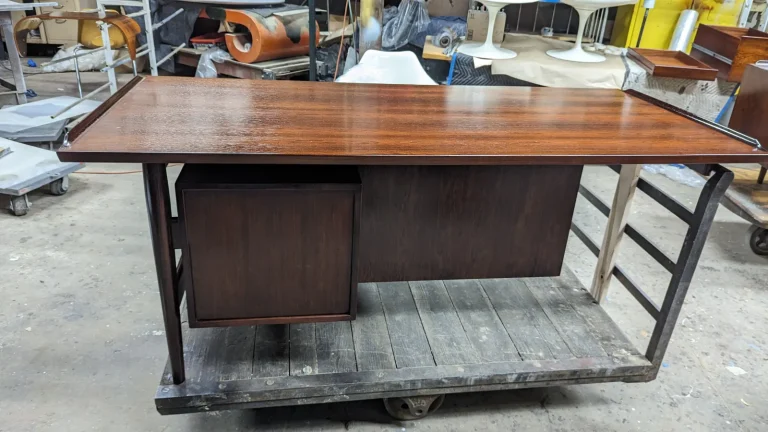 Arne Vodder Rosewood Desk #209 — Expert Refinishing