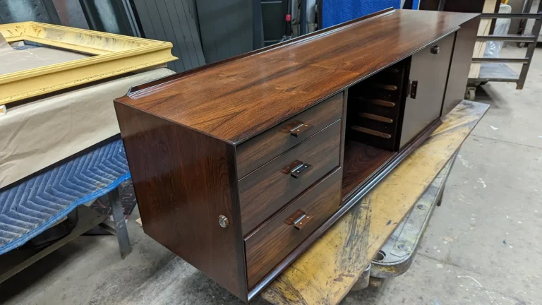 Arne Vodder Rosewood Desk #209 — Expert Refinishing