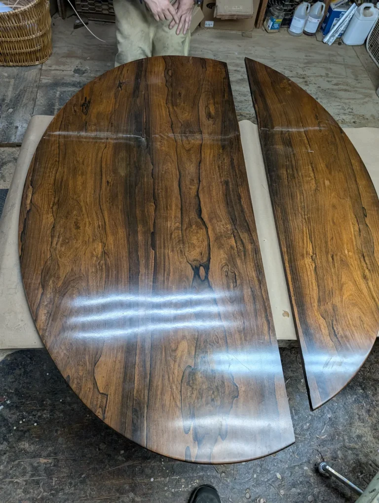 Palisander Regency Rosewood Table — In-House Refinishing