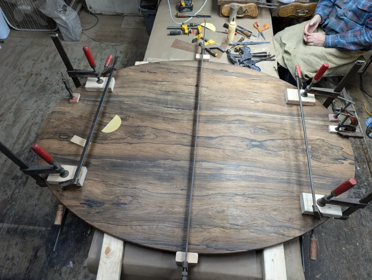 Palisander Regency Rosewood Table — In-House Refinishing