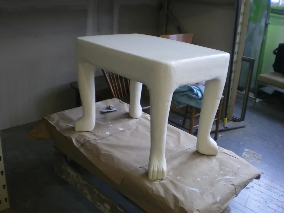 John Dickinson Plaster Art Coffee Table — Repair